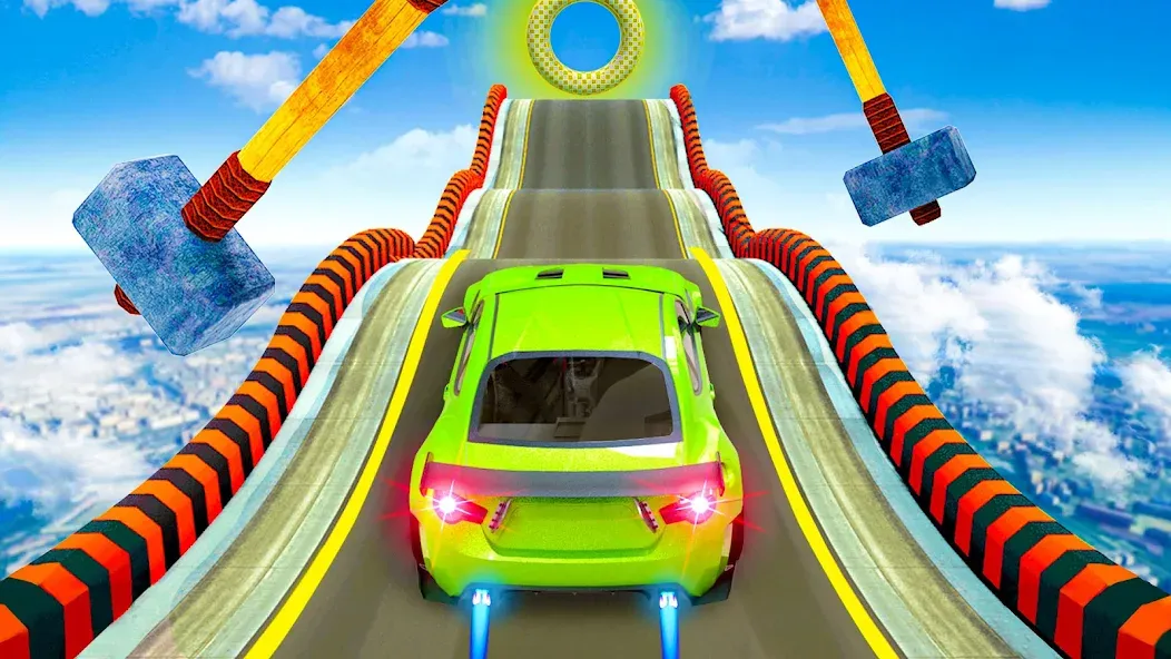 Скачать Mega Ramp Car Stunts Race Game мод — Безлимитные деньги и все машины открыты — скриншот 5 Скачать Mega Ramp Car Stunts Race Game мод — Безлимитные деньги и все машины открыты — скриншот 5