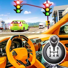 Modern Car Driving School Game — взломанная версия, Безлимитные деньги и все машины открыты