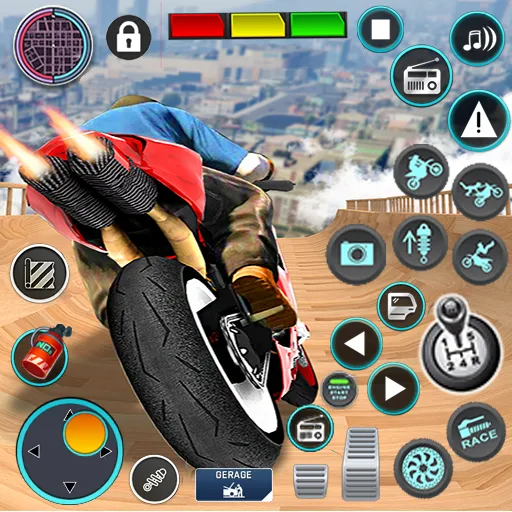 Скачать Mega Ramp Bike Stunts Games 3D мод — Безлимитные деньги и все байки открыты — скриншот 1 Скачать Mega Ramp Bike Stunts Games 3D мод — Безлимитные деньги и все байки открыты — скриншот 1