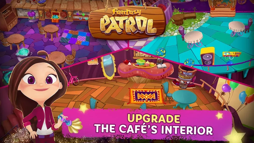 Скачать Fantasy Patrol: Cafe — Много монет и всё открыто — скриншот 5
