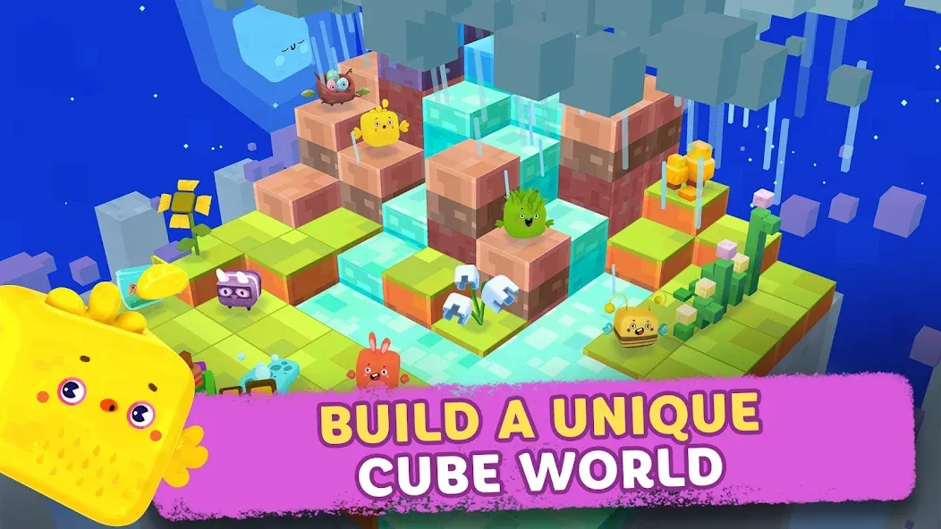 Cutie Cubies — скачать мод: Много монет и все уровни открыты — скриншот 3
