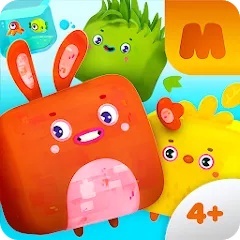 Cutie Cubies — скачать мод: Много монет и все уровни открыты