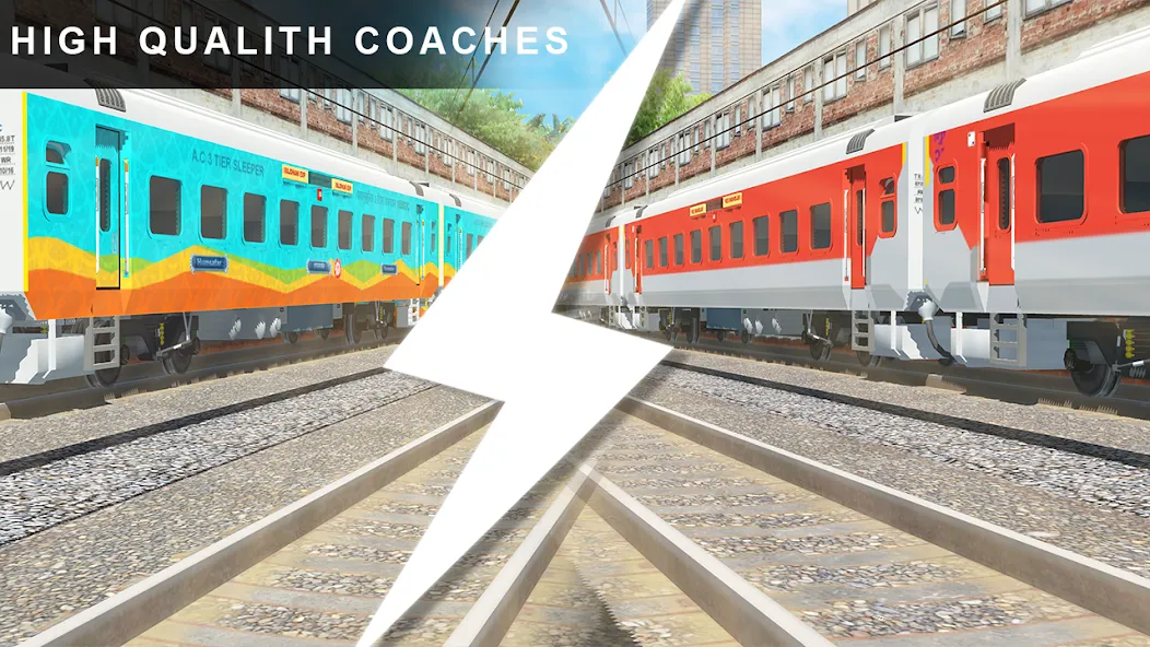Indian Railway Train Simulator MOD APK: Безлимитные деньги и топливо — скриншот 3 Indian Railway Train Simulator MOD APK: Безлимитные деньги и топливо — скриншот 3