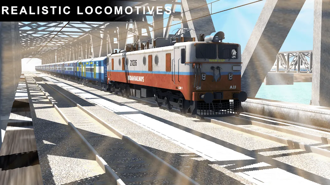 Indian Railway Train Simulator MOD APK: Безлимитные деньги и топливо — скриншот 4 Indian Railway Train Simulator MOD APK: Безлимитные деньги и топливо — скриншот 4
