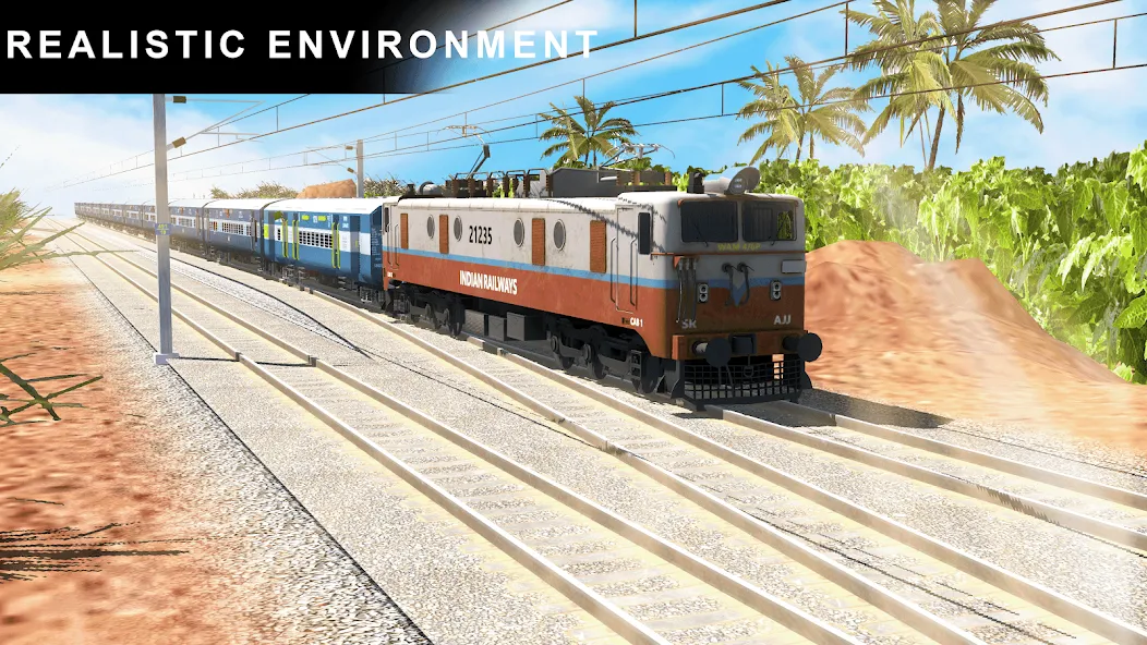 Indian Railway Train Simulator MOD APK: Безлимитные деньги и топливо — скриншот 5 Indian Railway Train Simulator MOD APK: Безлимитные деньги и топливо — скриншот 5