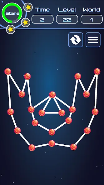 Connect The Dots — последняя версия с модом (Безлимитные подсказки и все уровни) — скриншот 2 Connect The Dots — последняя версия с модом (Безлимитные подсказки и все уровни) — скриншот 2