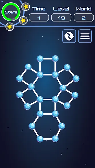 Connect The Dots — последняя версия с модом (Безлимитные подсказки и все уровни) — скриншот 3 Connect The Dots — последняя версия с модом (Безлимитные подсказки и все уровни) — скриншот 3