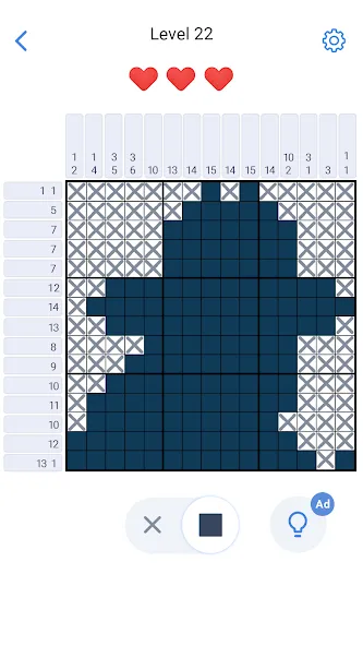 Скачать Pixel Art: Logic Nonogram бесплатно — Безлимитные подсказки и все уровни открыты — скриншот 2