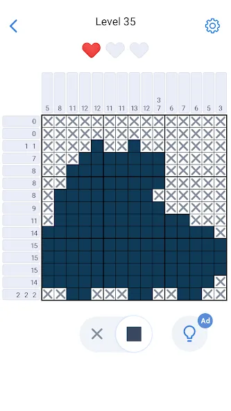 Скачать Pixel Art: Logic Nonogram бесплатно — Безлимитные подсказки и все уровни открыты — скриншот 4