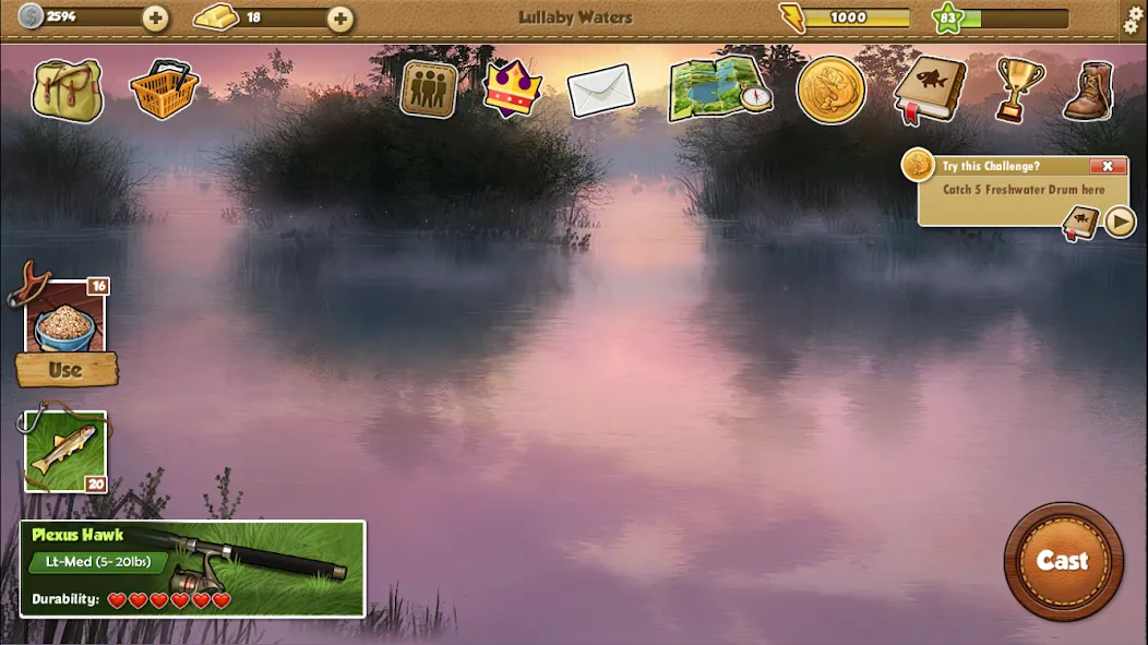 Мод Fishing World — Безлимитные деньги и ресурсы, скачать APK — скриншот 3 Мод Fishing World — Безлимитные деньги и ресурсы, скачать APK — скриншот 3
