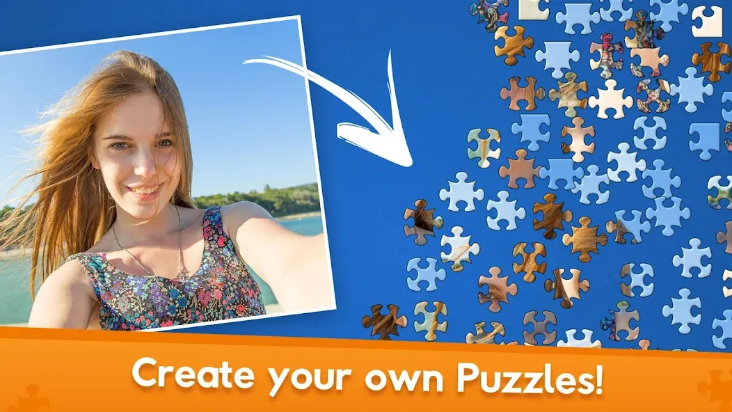 Jigsaw World взлом APK — Безлимитные подсказки и все пазлы открыты — скриншот 5 Jigsaw World взлом APK — Безлимитные подсказки и все пазлы открыты — скриншот 5