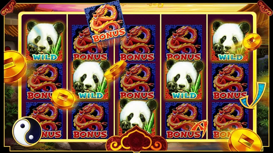 Скачать Panda Slots на Андроид с модом — Безлимитные монеты и бонусы — скриншот 4 Скачать Panda Slots на Андроид с модом — Безлимитные монеты и бонусы — скриншот 4