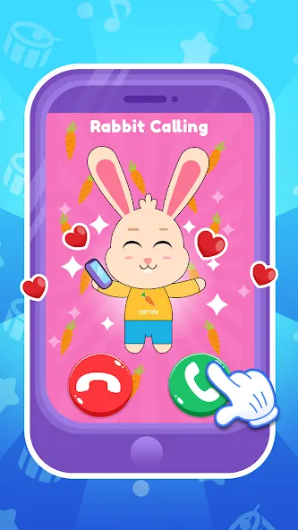 Baby Phone: Toddler Games — взломанная версия, Все игры разблокированы и без рекламы — скриншот 3