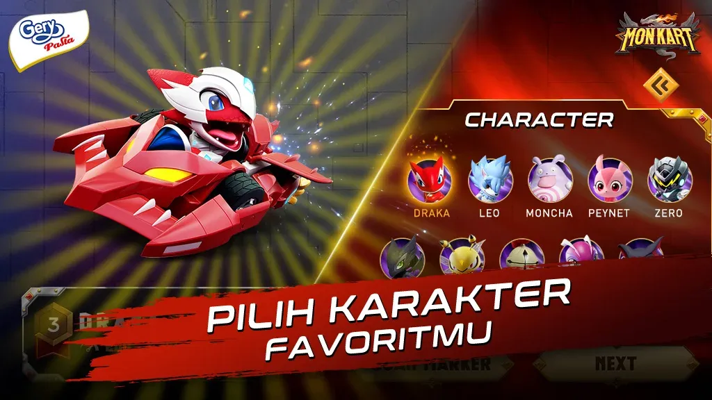 Gery Pasta Monkart AR MOD APK скачать на Андроид — Без рекламы и много монет — скриншот 3