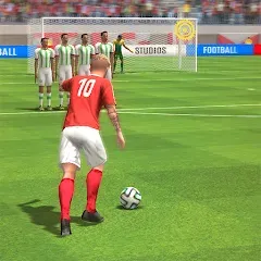 Strike Football Game FreeKick на телефон — скачать мод: Безлимитные деньги и все мячи открыты