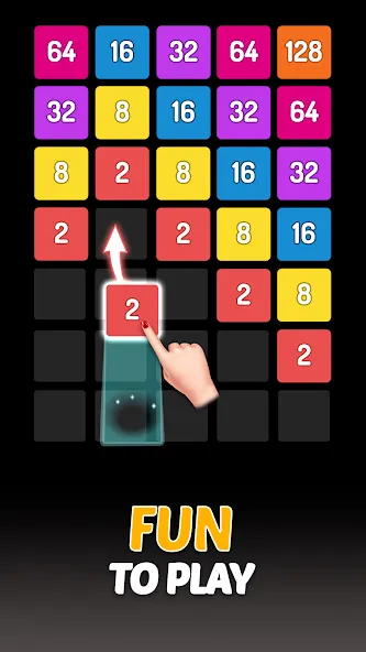 X2 Blocks - 2048 Number Game MOD APK: Без рекламы и бесконечные ходы — скриншот 1 X2 Blocks - 2048 Number Game MOD APK: Без рекламы и бесконечные ходы — скриншот 1