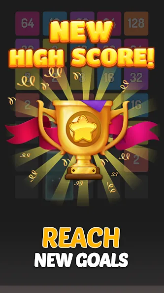X2 Blocks - 2048 Number Game MOD APK: Без рекламы и бесконечные ходы — скриншот 5 X2 Blocks - 2048 Number Game MOD APK: Без рекламы и бесконечные ходы — скриншот 5