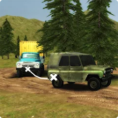 Скачать Dirt Trucker: Muddy Hills последней версии — Безлимитные деньги и топливо