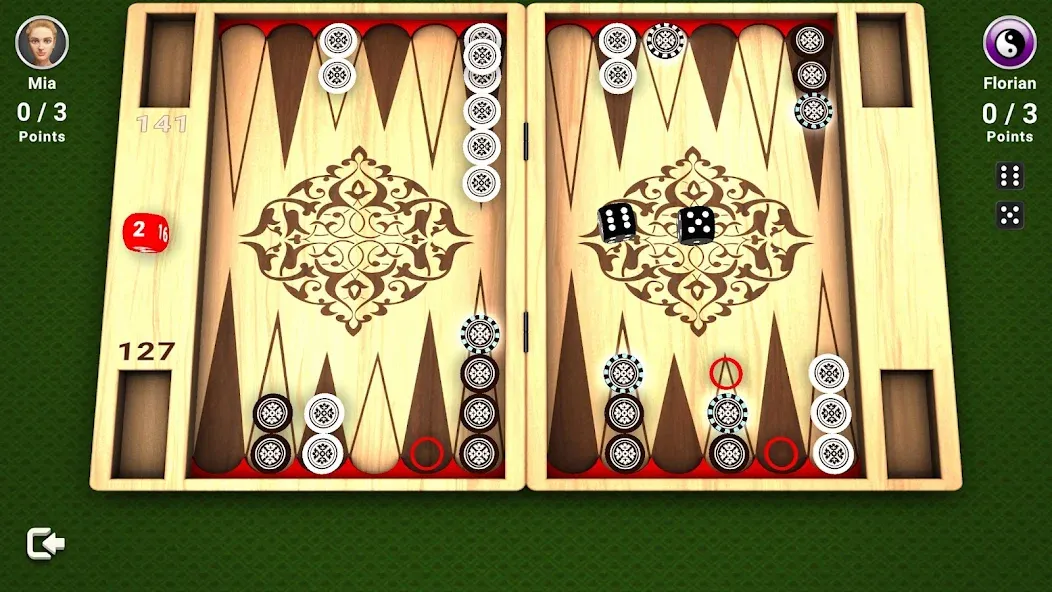 Скачать Backgammon - Board Game на Андроид с модом — Безлимитные деньги и открыты все уровни — скриншот 2 Скачать Backgammon - Board Game на Андроид с модом — Безлимитные деньги и открыты все уровни — скриншот 2