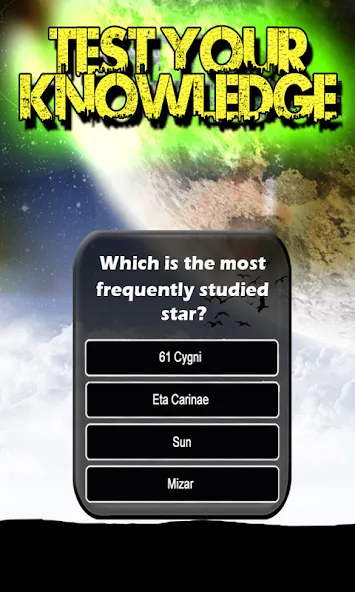 Astronomy Trivia Universe Quiz взлом APK — Безлимитные подсказки и открыты все вопросы — скриншот 2 Astronomy Trivia Universe Quiz взлом APK — Безлимитные подсказки и открыты все вопросы — скриншот 2
