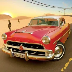 Long Road Trip - Car Driving на телефон — скачать мод: Бесконечное топливо и деньги