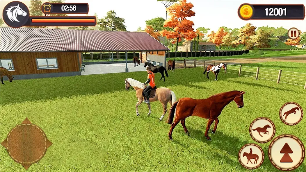 My Horse Herd Care Simulator взлом на Андроид — Бесконечные монеты и всё открыто — скриншот 1