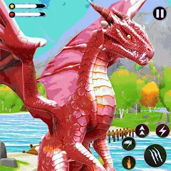 Wild Dragon Craft Family Sim — скачать мод: Бесконечные ресурсы и быстрый крафт