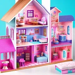 Скачать взлом Doll House Design Doll Games — Безлимитные деньги и все предметы