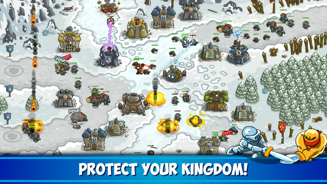 Kingdom Rush Tower Defense TD мод на Андроид: Безлимитные деньги и все башни открыты — скриншот 5 Kingdom Rush Tower Defense TD мод на Андроид: Безлимитные деньги и все башни открыты — скриншот 5