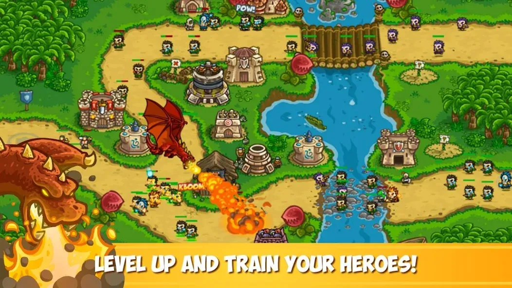 Скачать Kingdom Rush Frontiers TD Mod APK — Безлимитные деньги и герои — скриншот 3 Скачать Kingdom Rush Frontiers TD Mod APK — Безлимитные деньги и герои — скриншот 3