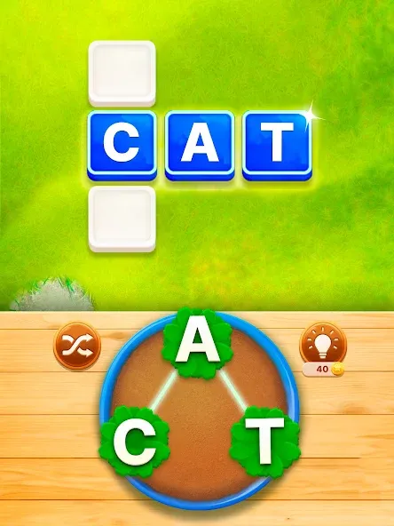 Word Garden : Crosswords — Без рекламы и подсказки доступны, скачать мод APK — скриншот 5