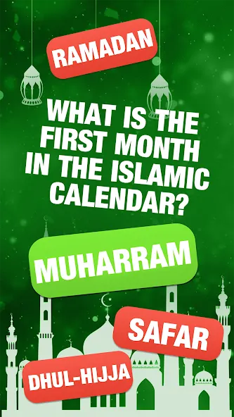 Islamic General Knowledge Quiz мод на Андроид: Открыты все вопросы и подсказки — скриншот 2 Islamic General Knowledge Quiz мод на Андроид: Открыты все вопросы и подсказки — скриншот 2