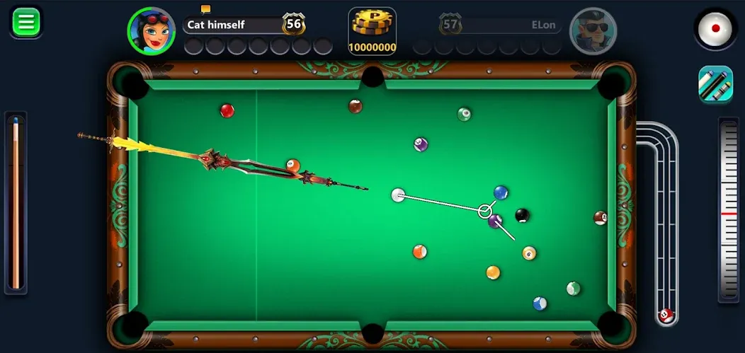 8 Ball Magic — взломанная версия, Безлимитные монеты и разблокированные столы — скриншот 2 8 Ball Magic — взломанная версия, Безлимитные монеты и разблокированные столы — скриншот 2