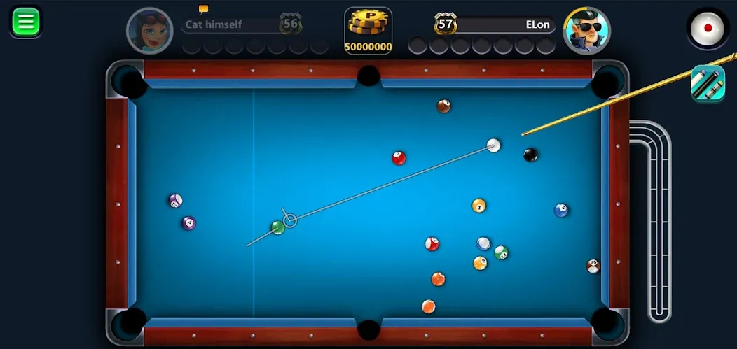 8 Ball Magic — взломанная версия, Безлимитные монеты и разблокированные столы — скриншот 3 8 Ball Magic — взломанная версия, Безлимитные монеты и разблокированные столы — скриншот 3