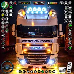 Скачать мод US Truck City Transport Sim 3d — Безлимитные деньги и все машины открыты