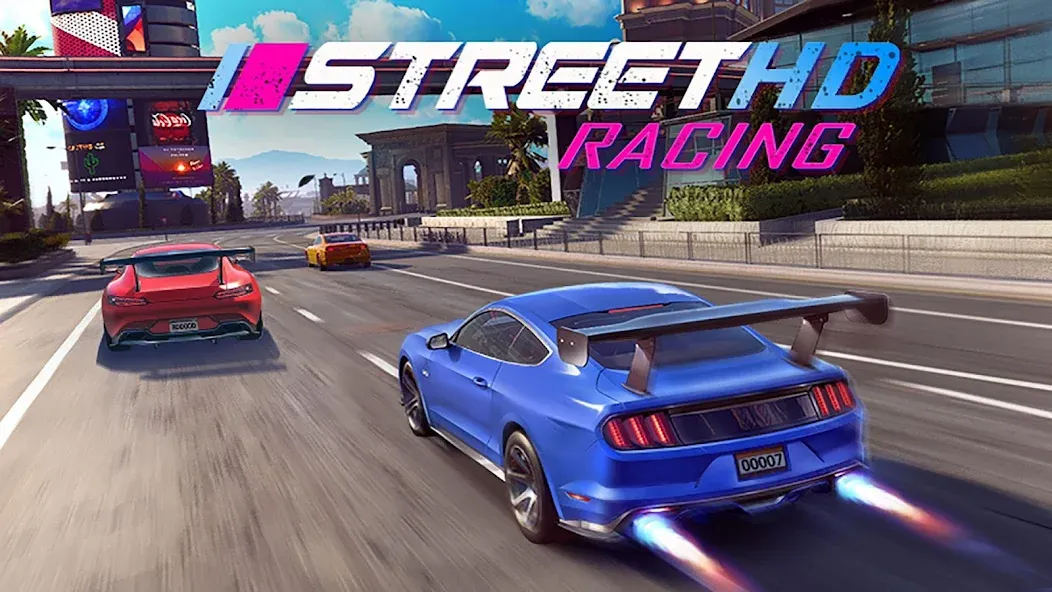 Скачать мод Street Racing HD — Безлимитные деньги и все машины открыты — скриншот 1