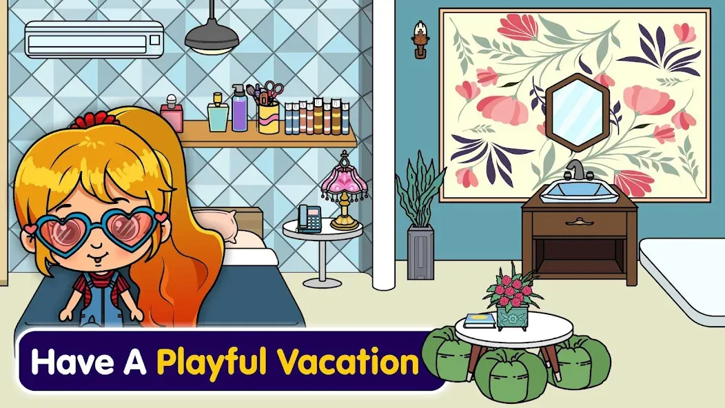 Скачать Tizi Town - My Hotel Games бесплатно — Открыты все номера и бесконечные деньги — скриншот 3