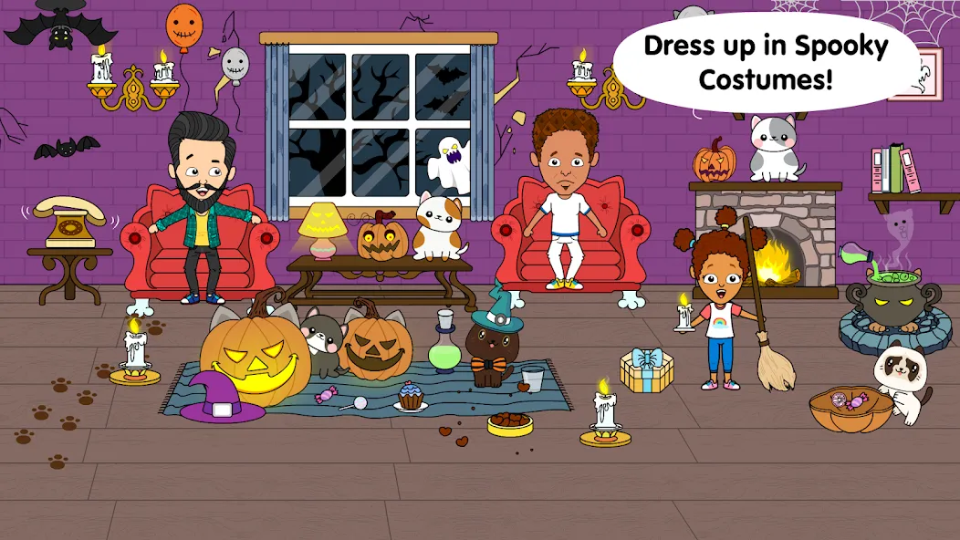 My Cat Town - Tizi Pet Games мод на Андроид: Безлимитные монеты и все питомцы открыты — скриншот 5 My Cat Town - Tizi Pet Games мод на Андроид: Безлимитные монеты и все питомцы открыты — скриншот 5