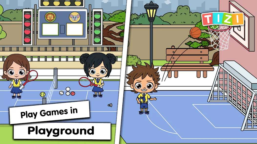 Tizi Town - My School Games MOD APK: Открыты все школьные локации — скриншот 5 Tizi Town - My School Games MOD APK: Открыты все школьные локации — скриншот 5