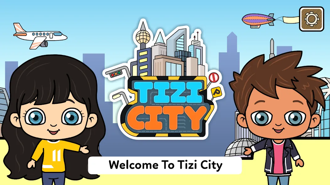 My Tizi City - Town Life Games — последняя версия с модом (Открыты все локации и предметы) — скриншот 1