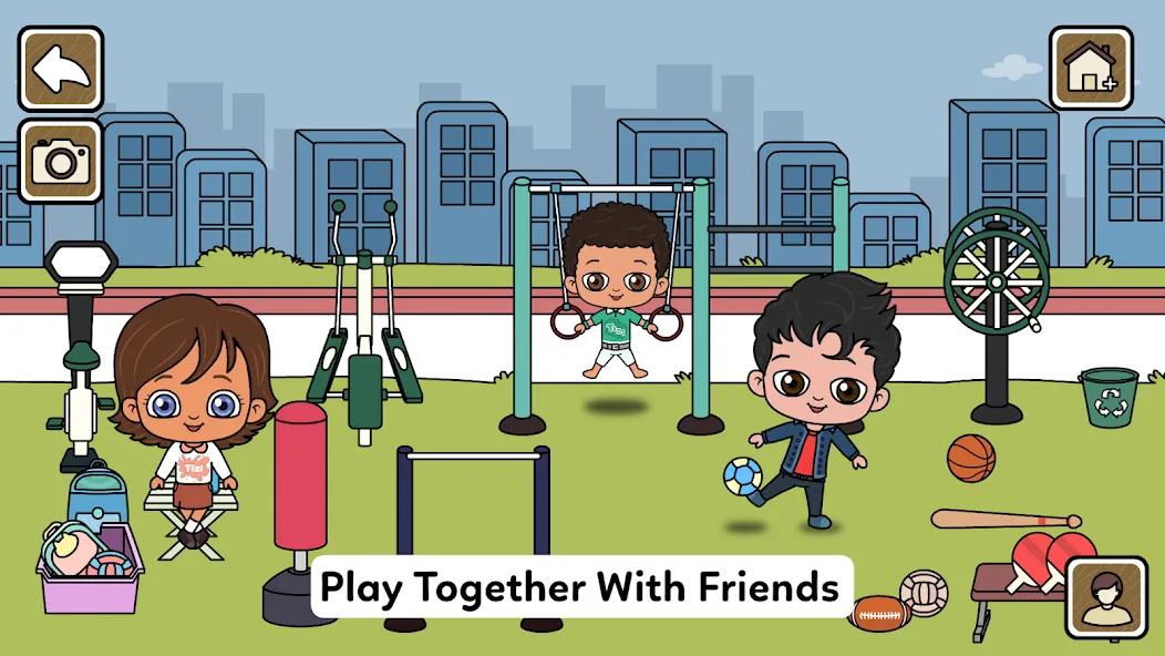My Tizi City - Town Life Games — последняя версия с модом (Открыты все локации и предметы) — скриншот 3