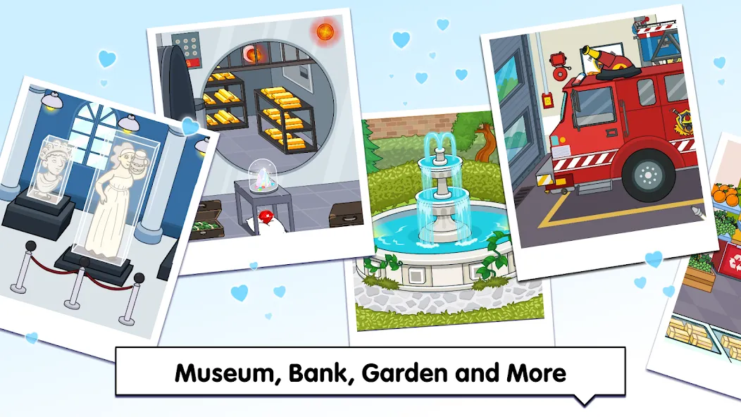 Tizi Town - My World — Разблокированы все локации и предметы, скачать мод APK — скриншот 4 Tizi Town - My World — Разблокированы все локации и предметы, скачать мод APK — скриншот 4