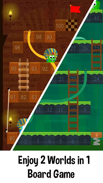 Скачать Snake and Ladder Games — Без рекламы и всё разблокировано — скриншот 2