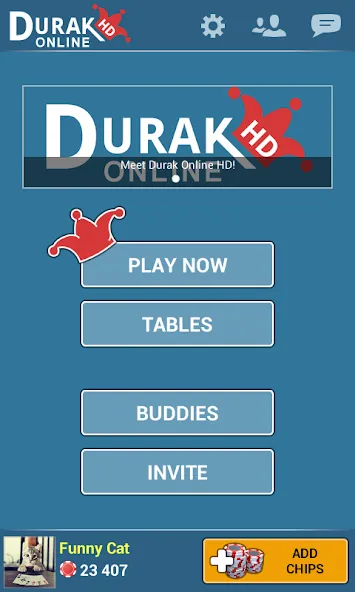 Durak Online HD — последняя версия с модом (Без рекламы и быстрый прогресс) — скриншот 2