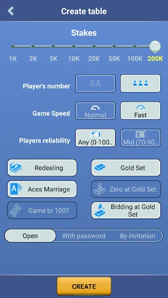 Мод Thousand 1000 Online card game — Много монет и бонусов, скачать APK — скриншот 4