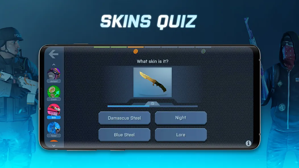 Case Opener - skins simulator мод на Андроид: Много монет и все скины — скриншот 5 Case Opener - skins simulator мод на Андроид: Много монет и все скины — скриншот 5