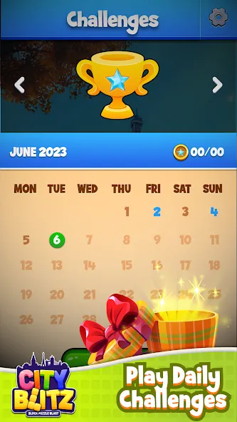 City Blitz-Block Puzzle Blast на телефон — скачать мод: Безлимитные монеты и все уровни — скриншот 5