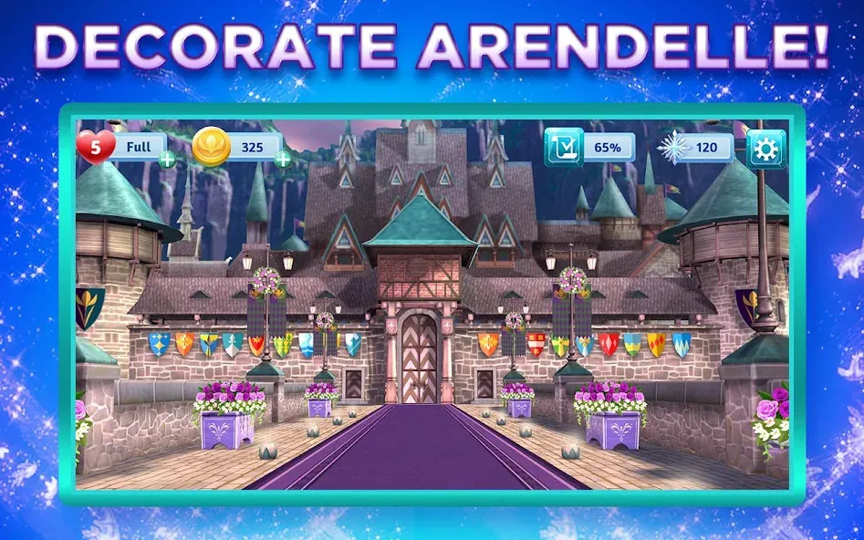 Disney Frozen Adventures на телефон — скачать мод: Безлимитные ресурсы и открытые уровни — скриншот 3 Disney Frozen Adventures на телефон — скачать мод: Безлимитные ресурсы и открытые уровни — скриншот 3