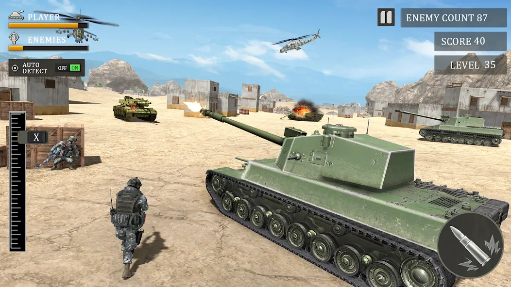Скачать Tank Fury: Battle of Steels последней версии — Безлимитные ресурсы и мощные танки — скриншот 5