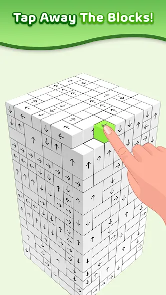 Tap Away MOD APK: Разблокированы все уровни — скриншот 1